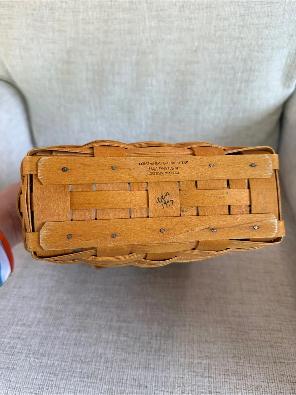 Longaberger Collectors Club Membership Basket
